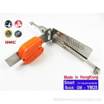 YM28 smart 2 In 1 locksmith Buick GM Auto Pick and Decoder